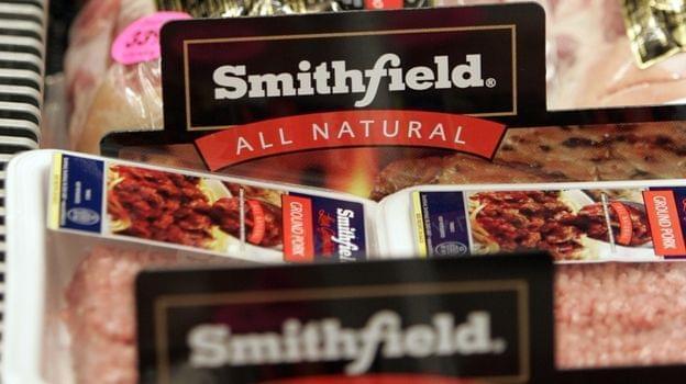 Smithfield Foods, makers of ham products under a variety of brand names, is being purchased by Chinese food maker Shuanghui International for $4.72 billion.