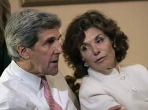John Kerry and Teresa Heinz Kerry 