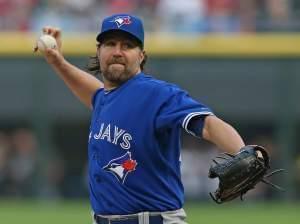Knuckleballer R.A. Dickey baseball