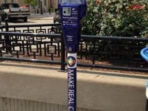 Make Real Change parking meter
