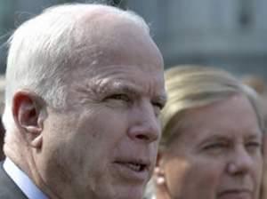 Sens. John McCain and Lindsey Graham