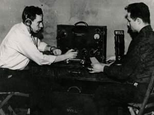 WILL AM-580 staffers in the 1930's