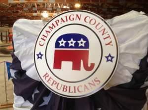 The Champaign County Republican Party’s annual Fall Festival included a straw poll for each of the candidates seeking the GOP nomination for governor of Illinois.