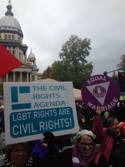 Same-Sex Marriage rally