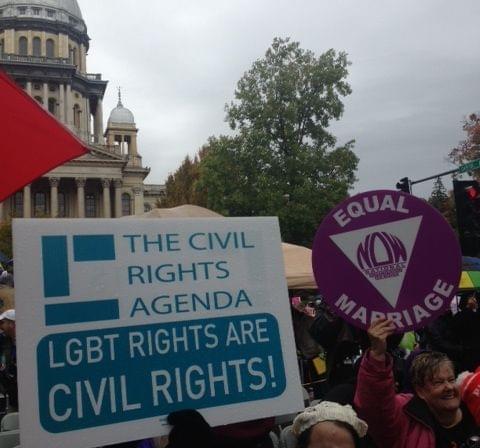 Same-Sex Marriage rally