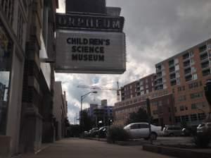 The Orpheum Children's Science Museum's theatre is said to be haunted by the spirit of a past projection booth operator. 