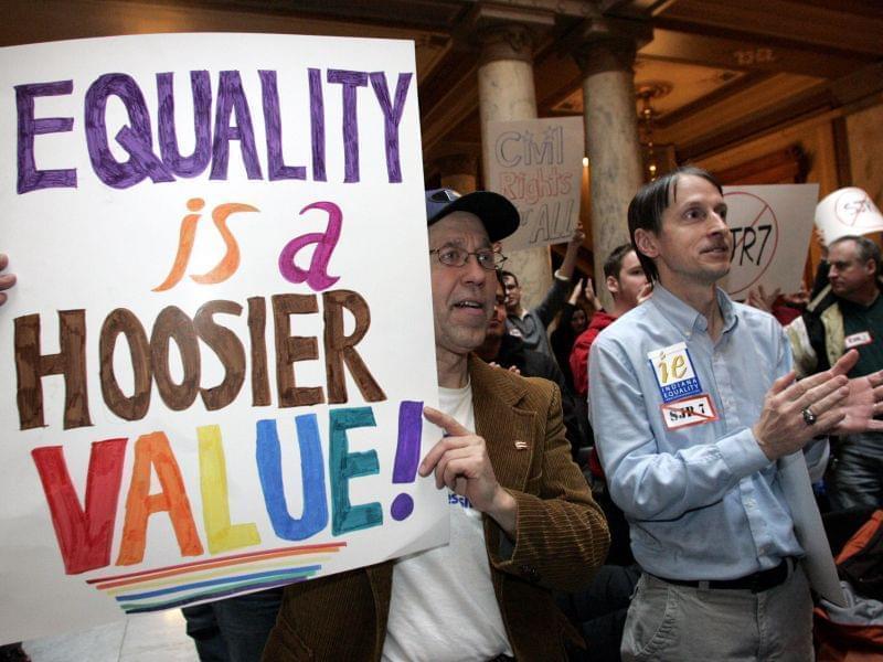 passes ban Indiana gay marriage