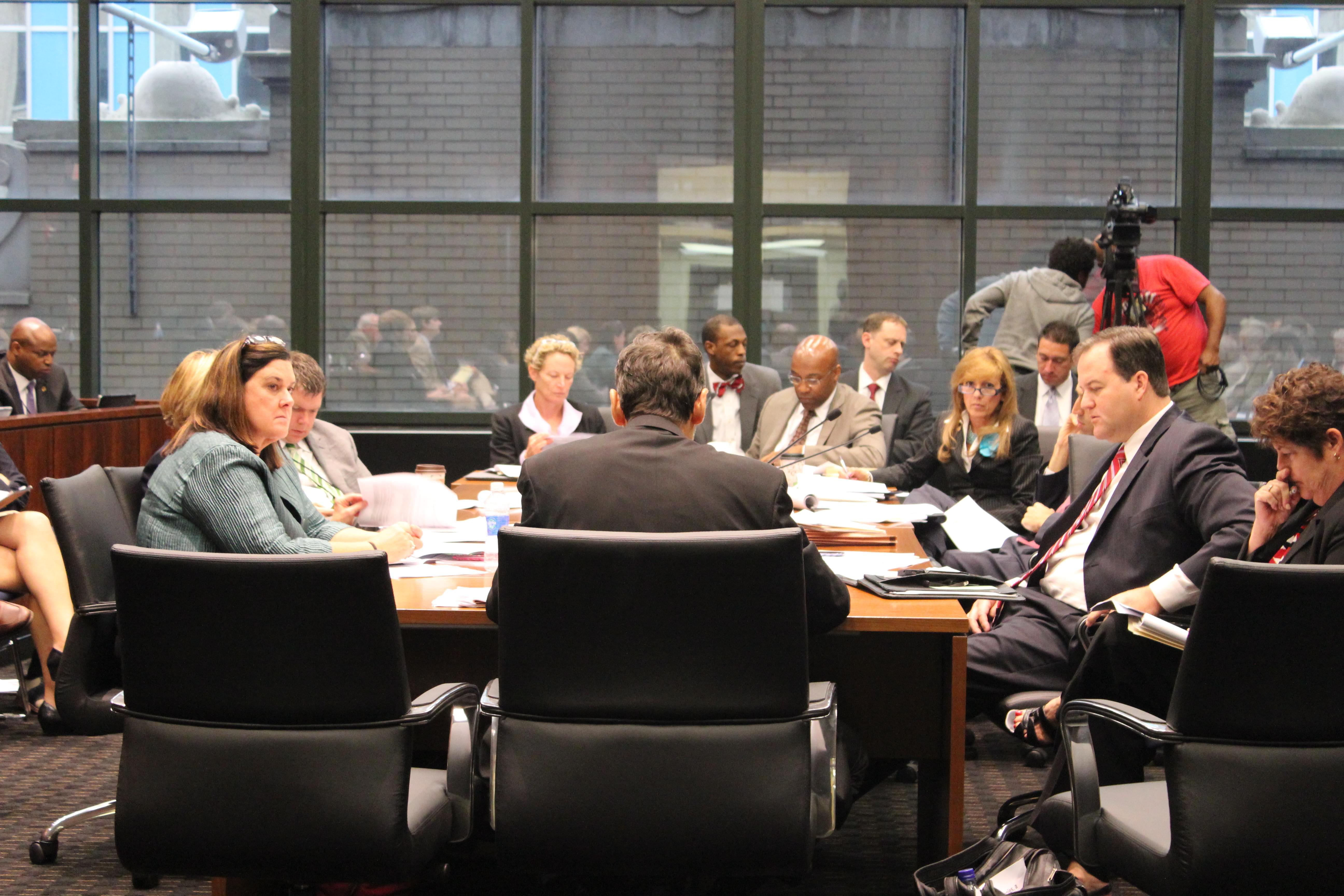 The pension conference committee meets in Chicago over the summer.
