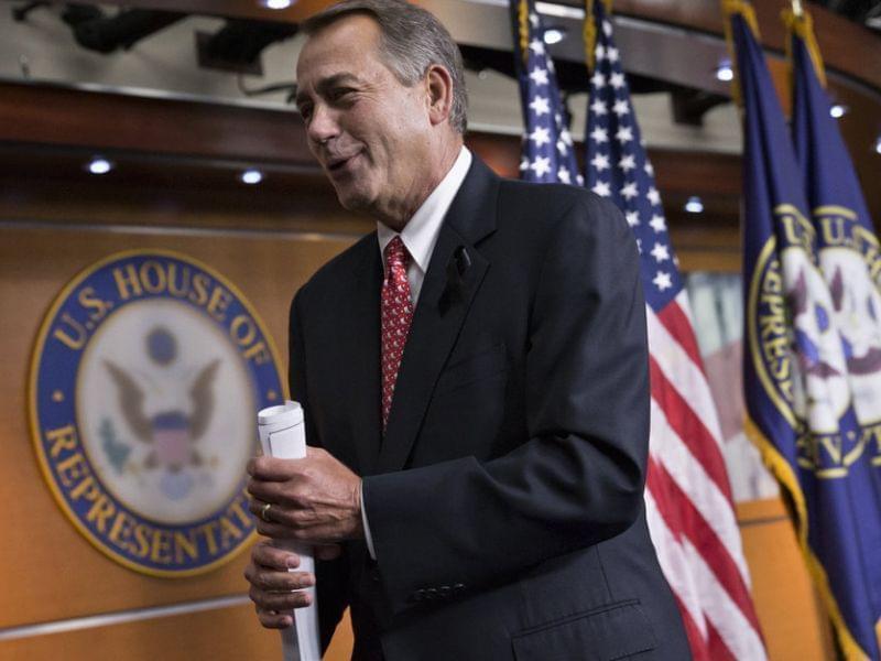House Speaker John Boehner