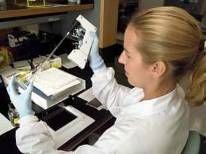  Renee Galloway, a microbiologist in the Centers for Disease Control’s Meningitis and Special Pathogens Branch (MSPB), in the National Center for Infectious Diseases (NCID), was shown here running a Pulsed-field Gel Electrophoresis (PFGE) analy