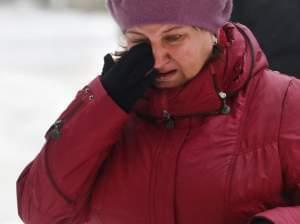 A woman wiped away tears Monday in Volgograd, Russia, after the second suicide bombing in that city in the past two days.
