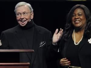 Roger and Chaz Ebert