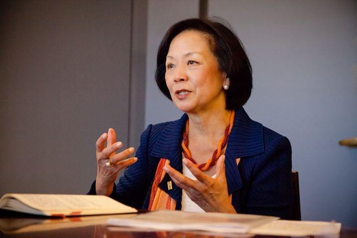 Phyllis Wise, the chancellor of the University of Illinois at Urbana-Champaign.