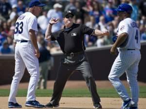 Eric Cooper ejects former Cubs manager Sveum