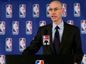 NBA Commissioner Adam Silver announces a lifetime ban and a $2.5 million fine for Los Angeles Clippers owner Donald Sterling Tuesday. Silver said the league verified an audio recording of Sterling making racist remarks.