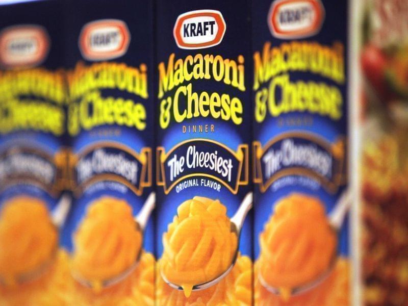 Packages of Kraft Macaroni & Cheese fill the shelves of a store Monday, May 4, 2009, in Chicago Ridge, Ill.