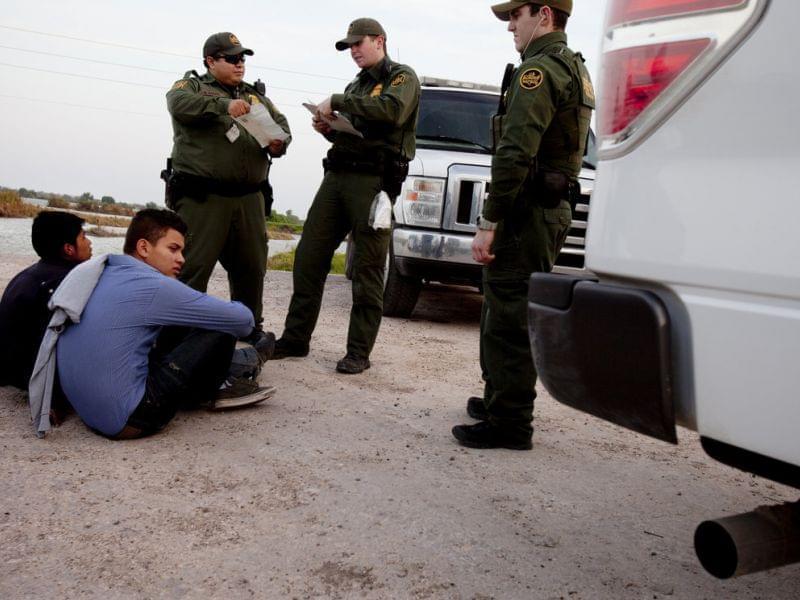 Young migrants seen apprehended by the Border Patrol near the Rio Grande in Hidalgo, TX, earlier this year. The next stop for many is either a detention center or deportation.