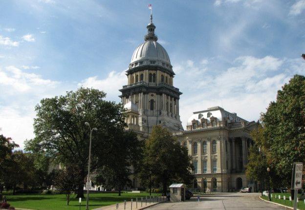The Illinois Capitol Building is pictured in Springfield, Illinois, 2009. 