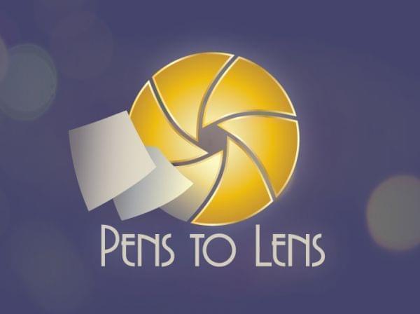 Pens to Lens logo