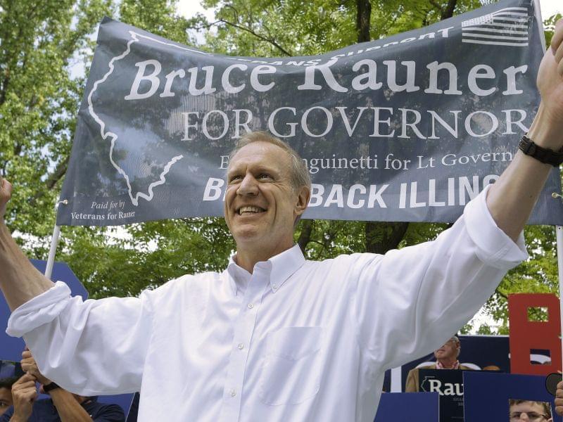 Bruce Rayner participates in State Fair GOP rally