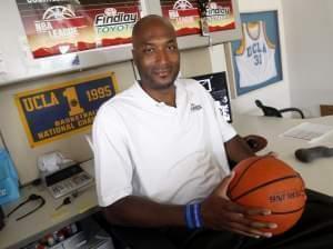 Former UCLA basketball player Ed O'Bannon