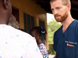 Dr. Kent Brantly, who's being released from an Atlanta hospital.