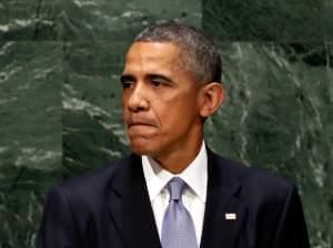 President Obama addresses the U.N. General Assembly in New York Wednesday.