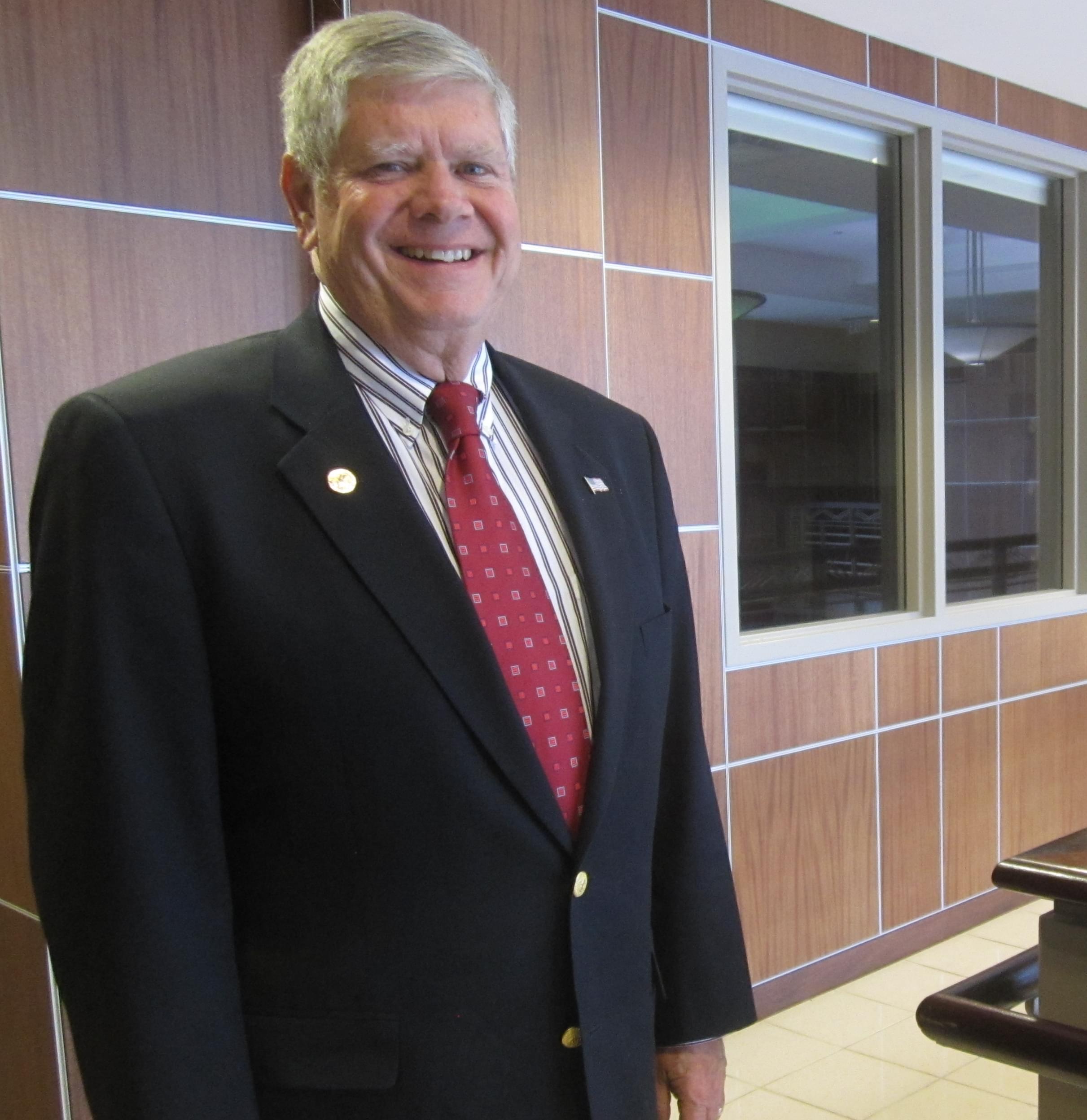 State Senator and dairy owner Jim Oberweis, Republican candidate for U-S Senate in Illinois.