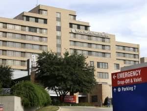 Emergency room at Texas Presbyterian Hospital Dallas.