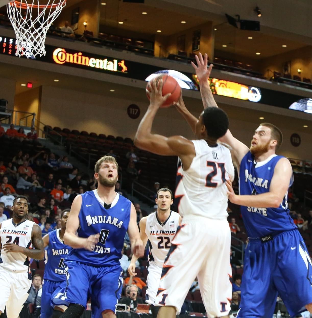 Illini To Play Baylor After Defeating Indiana State At Vegas