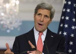 Secretary of State John Kerry in October 24 file photo.
