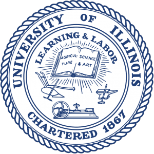 graphic of the seal of the university of illinois