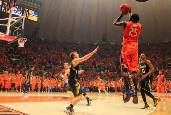 Kendrick nunn sent the game to overtime with a  three-pointer.