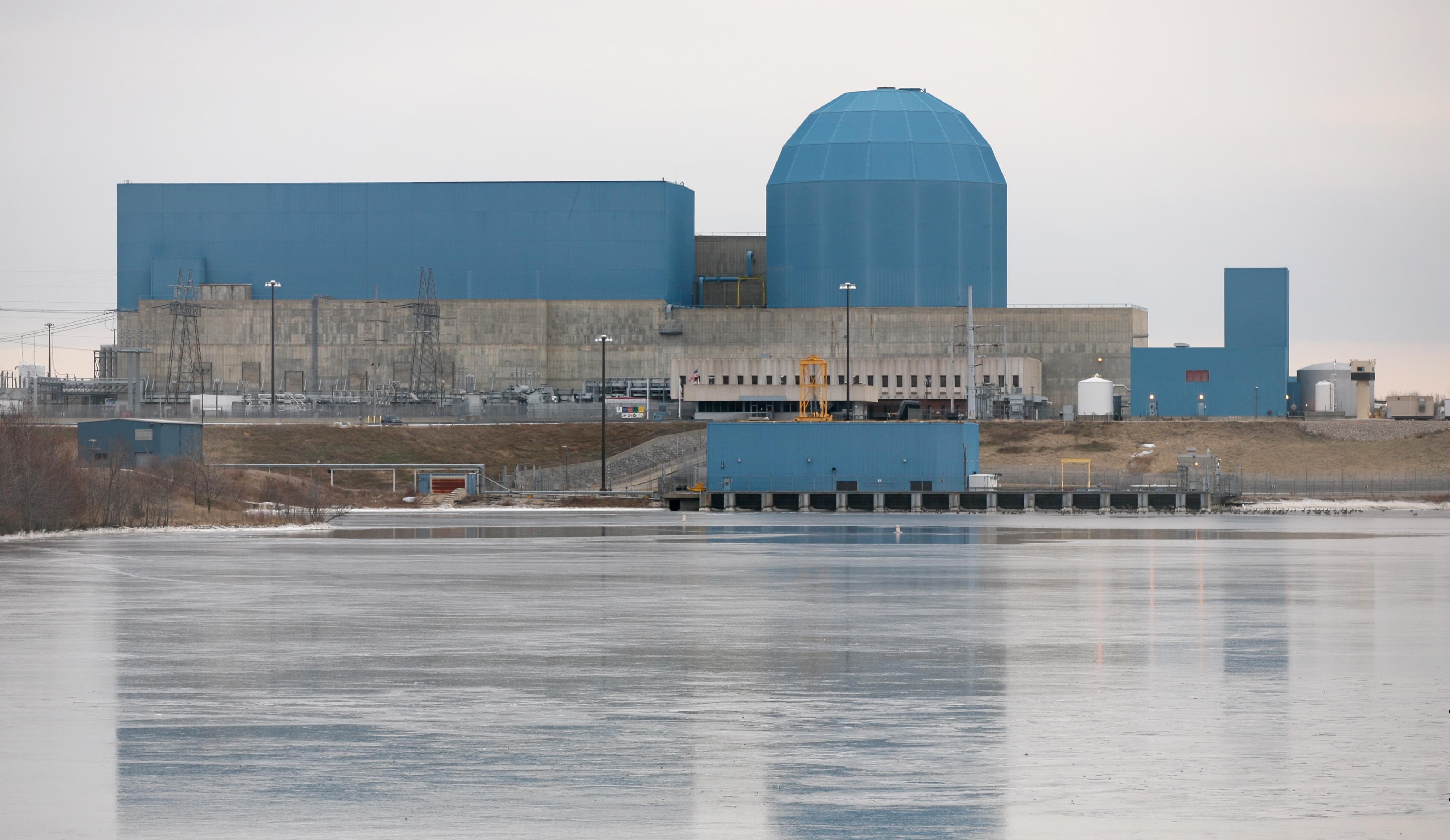 Exelon's Clinton nuclear power station.