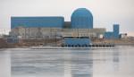 The Clinton nuclear power station.