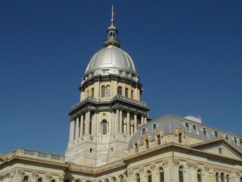 The Illinois Statehouse in Springfield