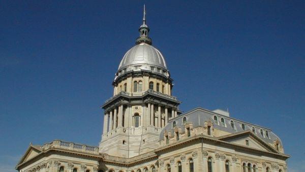The Illinois Statehouse in Springfield