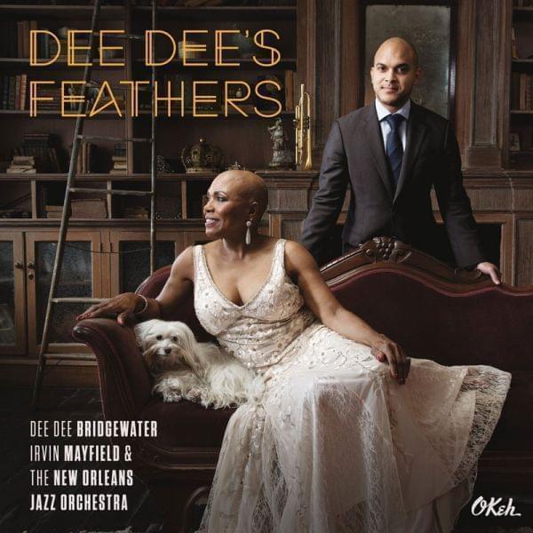 Dee Dee Bridgewater and Irvin Mayfield on the cover of their new album "Dee Dee's Feathers."