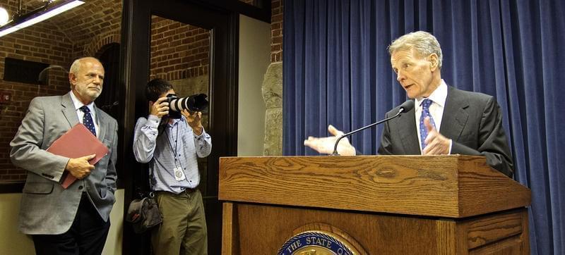 House Speaker Michael Madigan this week said he could not remember the last time Gov. Bruce Rauner met with all four legislative leaders.