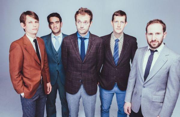 The Punch Brothers (Left to Right: Paul Kowert, Noam Pickelny, Chris Thile, Chris Eldridge, and Gabe Witcher)