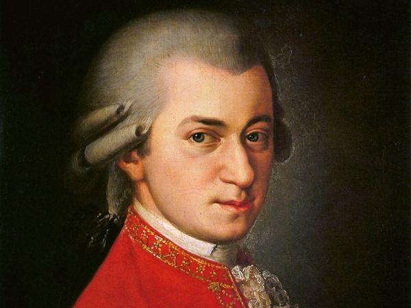 Portrait of Wolfgang Amadeusz Mozart 