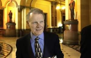 Illinois Speaker of the House Michael Madigan of Chicago at the Illinois State Capitol, December 1, 2015, in Springfield.