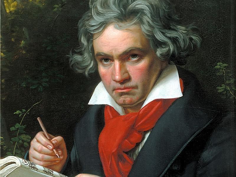 Painting of Beethoven