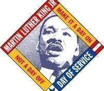 Logo for the Martin Luther King Jr. Day of Service