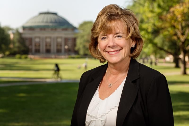 University of Illinois's Interim Chancellor Barbara Wilson.