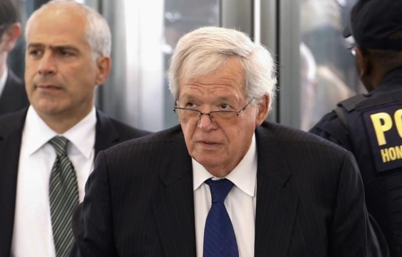  In this June 9, 2015 file photo, former U.S. House Speaker Dennis Hastert arrives at the federal courthouse in Chicago for his arraignment on federal charges in his hush-money case. 
