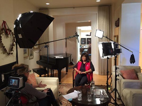 Behind the scenes of the interview with Chaz Ebert for Ebertfest 2016: Center of the Universe.