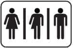 bathroom sign