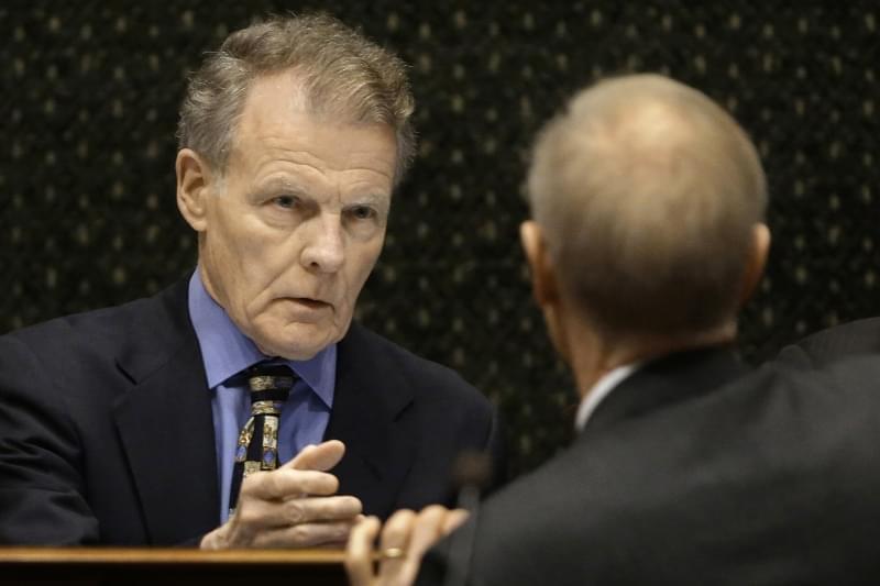 Illinois Speaker of the House Michael Madigan reaches out to Illinois Gov. Bruce Rauner