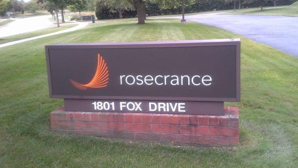 Rosecrance sign. 